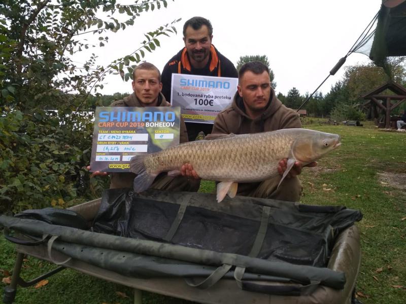 5.ročník SHIMANO Carp Cup 2019 - výsedky po 6hod