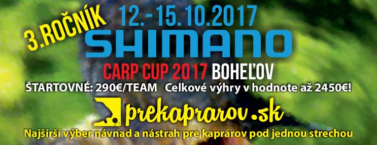 3.ročník PREKAPRAROV.SK SHIMANO Cup 2017