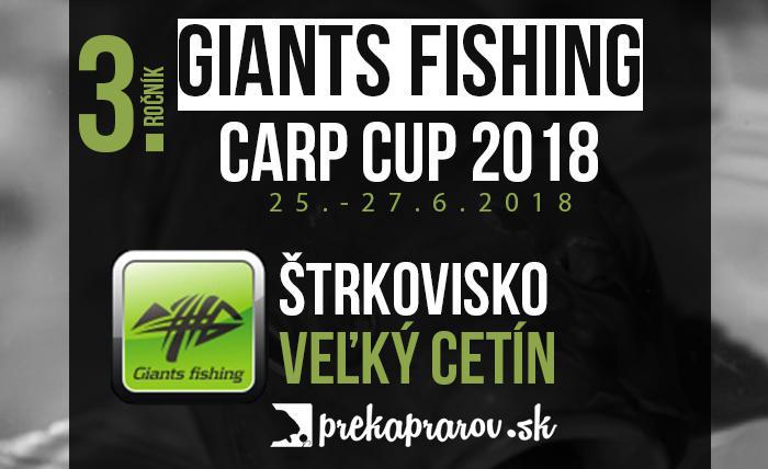 3.ročník GIANTS FISHING Carp Cup 2018