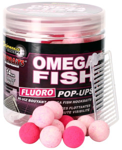 Plávajúce boilies Fluo STARBAITS Omega Fish 80g