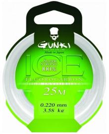 GUNKI Fluorocarbone Ice 25m 0,265mm - výpredaj! 