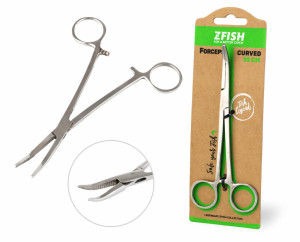 ZFISH Pean Zahnutý Forceps Curved