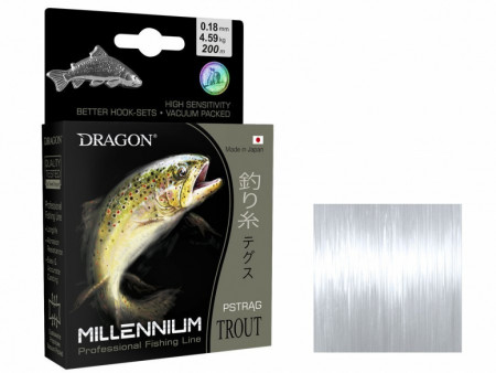 DRAGON Millenium Pstruh + odznak