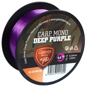 Giants fishing Vlasec Carp Mono Deep Purple|1200m/0,28mm