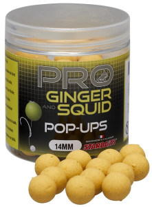 Plávajúce boilies STARBAITS Probiotic Ginger Squid 80g