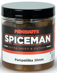MIKBAITS Spiceman Pampeliška 250ml boilies v dipe 