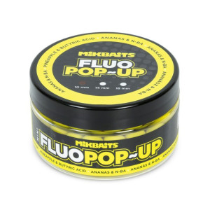 MIKBAITS Fluo Pop-up Boilies 100ml - 10mm 