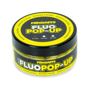 MIKBAITS Fluo Pop-up Boilies 100ml - 10mm 