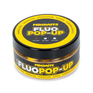 MIKBAITS Fluo Pop-up Boilies 100ml - 10mm 