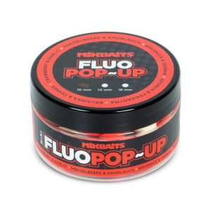 MIKBAITS Fluo Pop-up Boilies 100ml - 10mm 