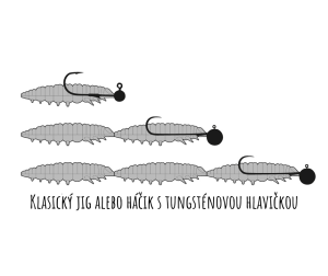 LIBRA LURES Larva Multi - Krill 5×25 ,5x5ks/bal