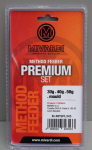 Method Feeder set Premium L (30g + 40g + 50g + formička)