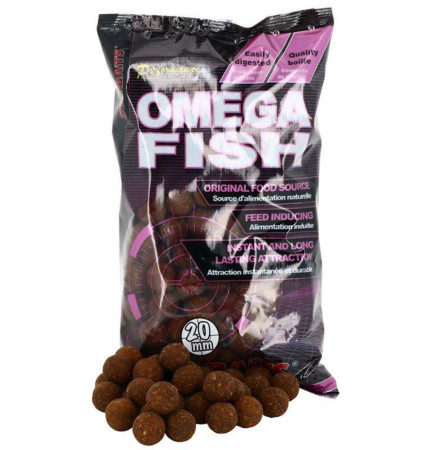 STARBAITS Omega Fish 1kg 14mm - výpredaj!  
