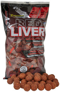 STARBAITS RED LIVER 1kg 14mm - výpredaj! 