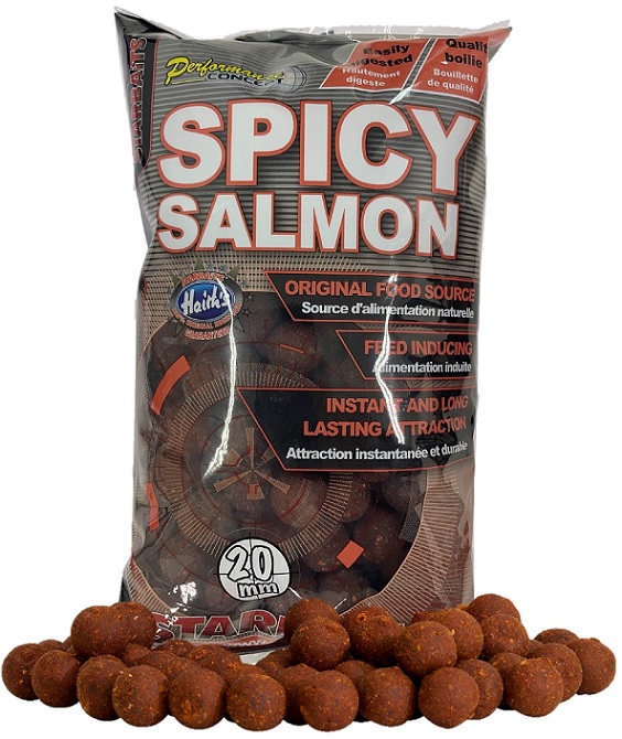 STARBAITS Spicy Salmon 1kg 14mm - výpredaj!   