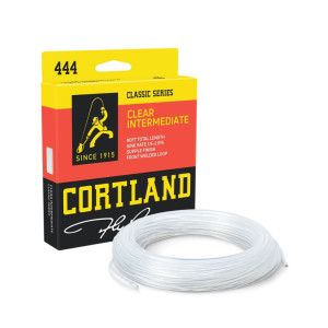 Cortland muškařská šnůra 444 Classic Intermediate Clear Fresh/Salt|WF7I 90ft