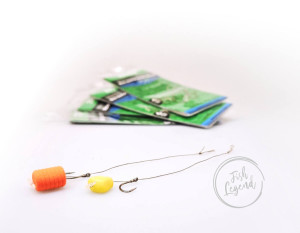 ZFISH Návazec Method Feeder Rig Quick Stop Braid 5 ks
