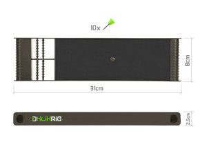 Organizér na nadväzce Delphin KlikBOX Rig