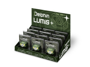 Čelová lampa Delphin LUMIS