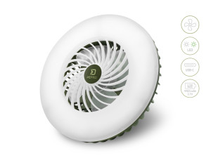 Ventilátor so svetlom Delphin Ventix