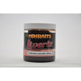 MIKBAITS LiveriX Boilie v dipe 250ml - 20mm