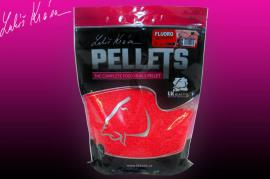 LK BAITS Micro Fluoro Pellets Wild Strawberry 1kg