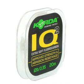 KORDA IQ2 Extra Soft Fluorocarbon hooklink 20m