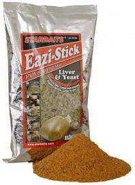 STARBAITS Stick Mix Liver & Yeast 1kg- výpredaj!