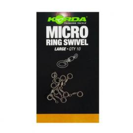 KORDA Micro Rig Ring Swivel Large obratlík