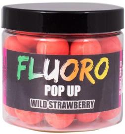 LK BAITS Fluoro Pop Up Wild Strawberry