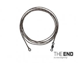 Nadväzec THE END Leadcore + swivel / 3ks